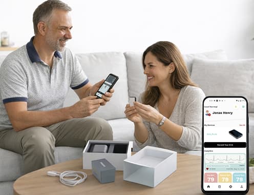 AI-Powered Portable ECG Device